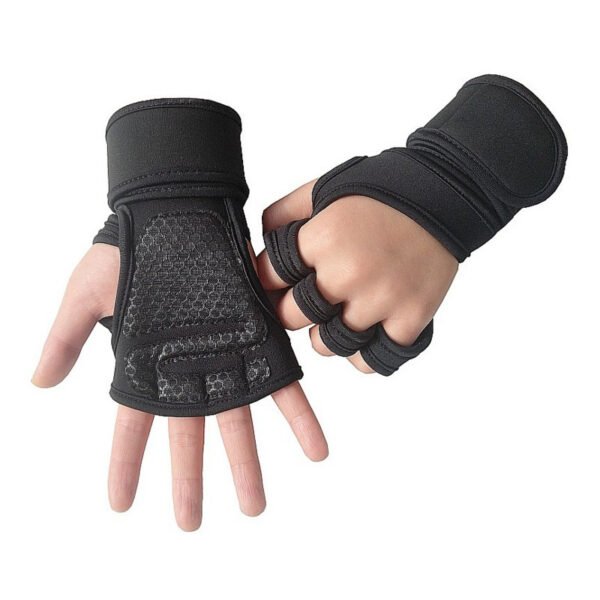 Riding half finger gloves