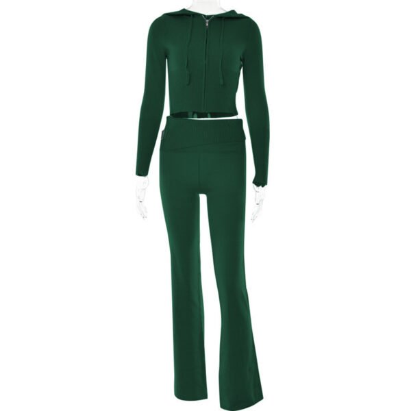 High Waist Long Sleeves Trousers - Image 8