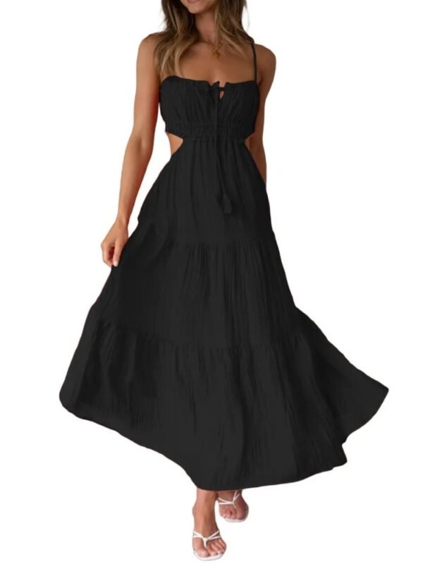 Hollow Backless Dress - Image 10